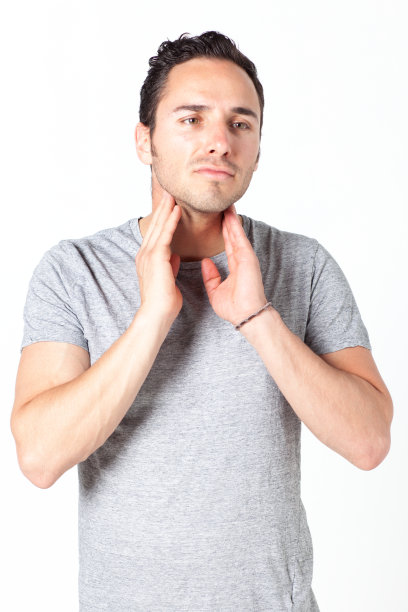 患有喉部疾病的人图片下载