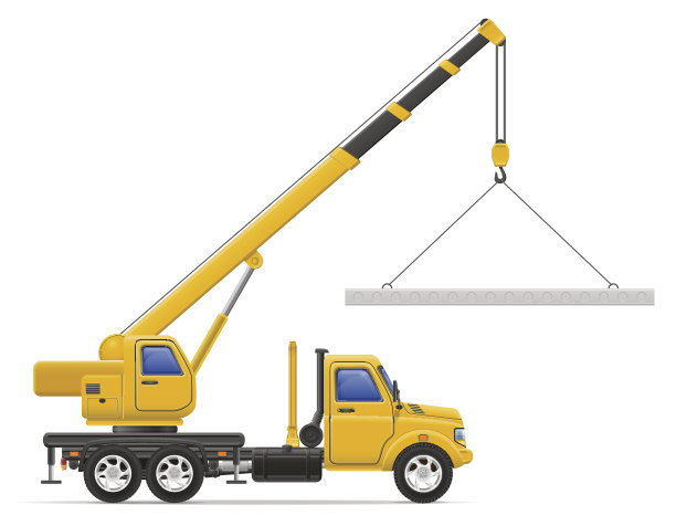 货车运送及建筑材料的运输图片下载