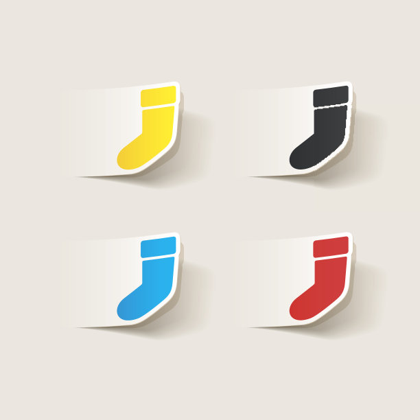 现实设计元素:圣诞袜图片下载