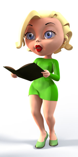 年轻的女商人图片下载