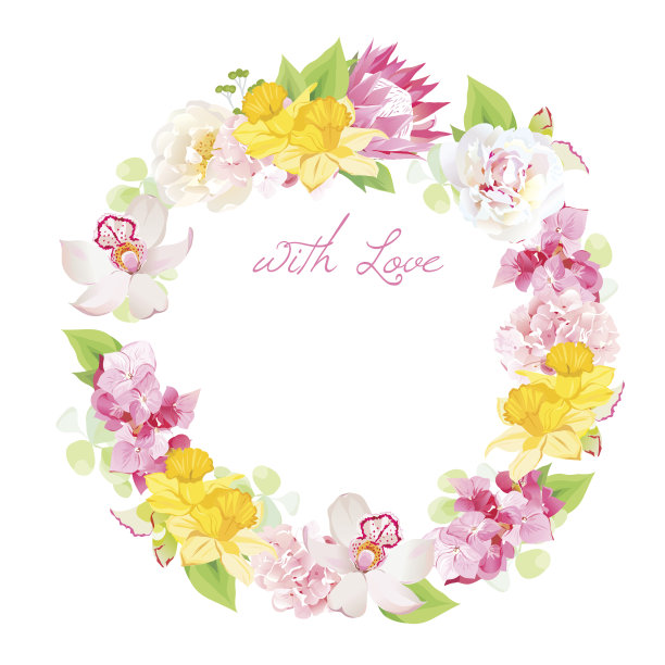 花卉矢量图素材ID：157246594