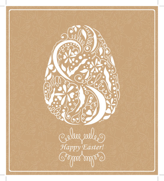 复活节彩蛋卡片图片下载