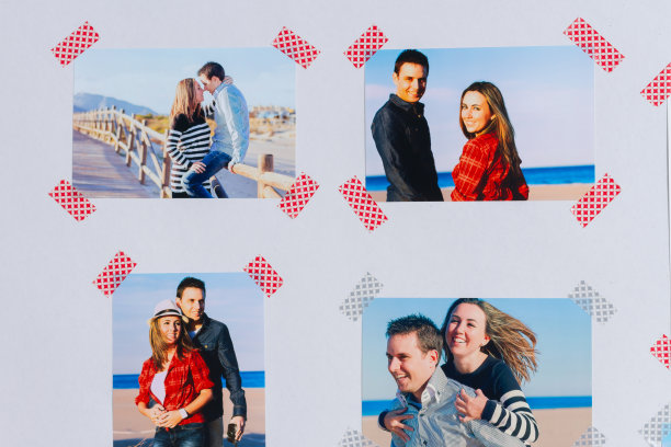 照片墙装饰图片下载