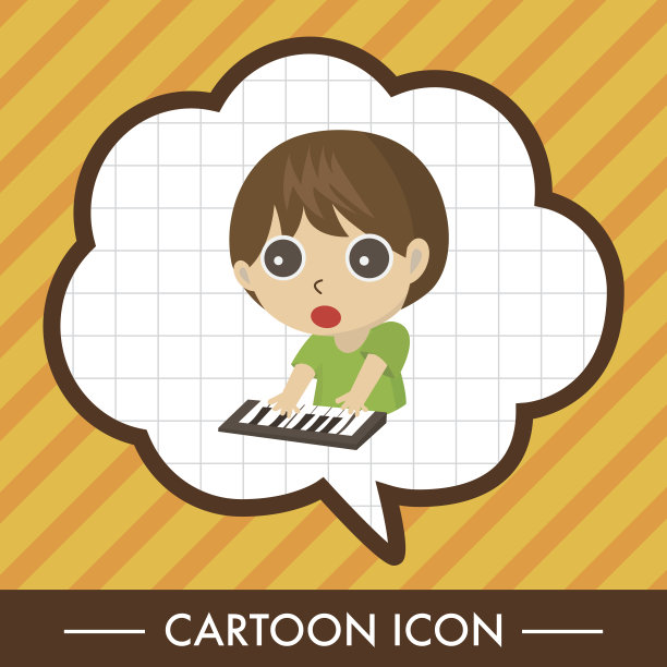 角色音乐家主题元素图片下载