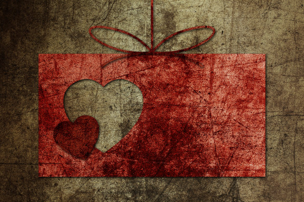 背景问候情人节婚礼形状心形图片下载