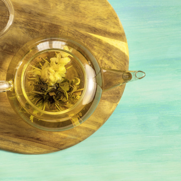 茶花茶壶和放置文字的地方图片下载