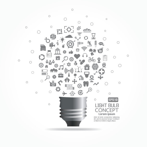 有创意的灯泡图片下载