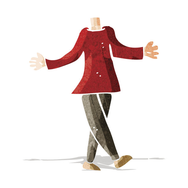 卡通女性身体(添加照片或混搭卡通)图片下载