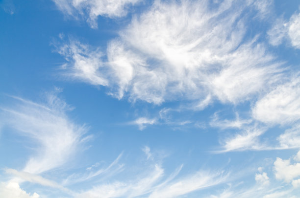 蓝天上有白云图片下载