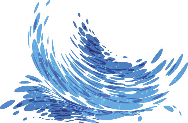 溅水到白色图片下载