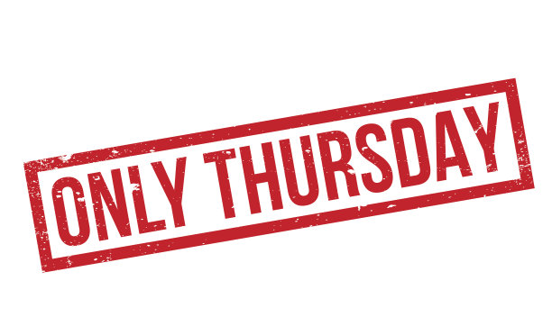 只有星期四橡皮图章图片下载