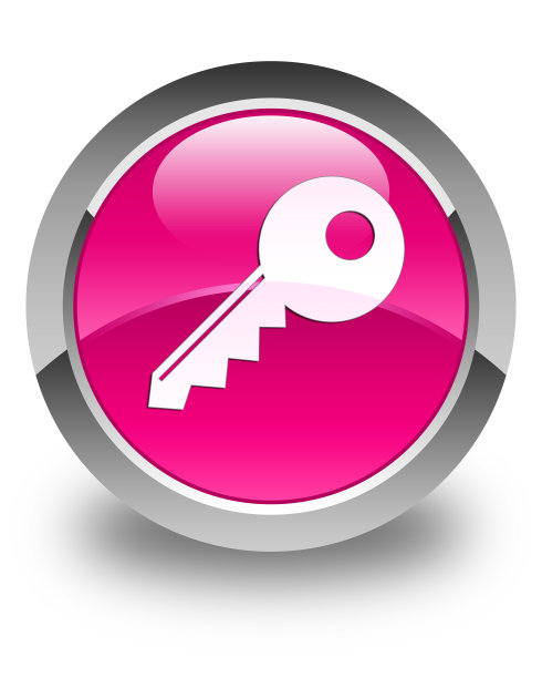 按键图标亮粉色圆形按钮图片下载