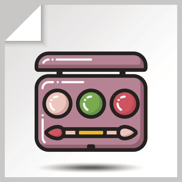 化妆品的图标图片下载