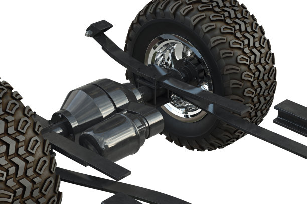 汽车底盘，近距离观察图片下载