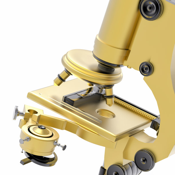 3D孤立显微镜示意图图片下载