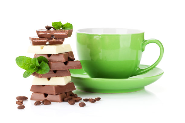 巧克力和咖啡图片下载