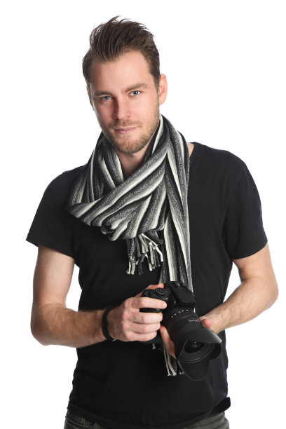 英俊的摄影师图片下载
