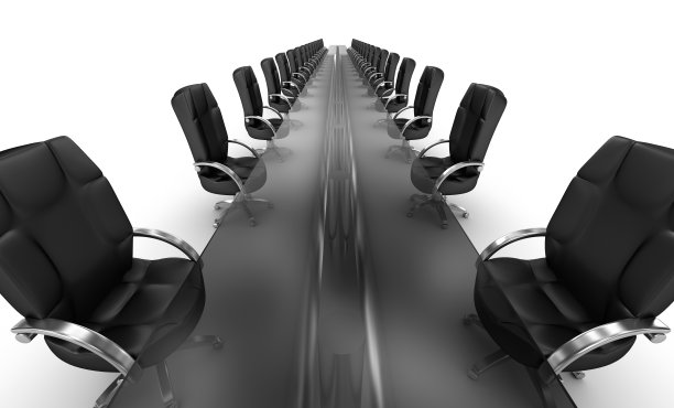 办公场所，白色会议室图片下载