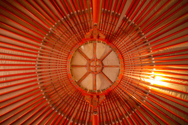 蒙古包的屋顶图片下载