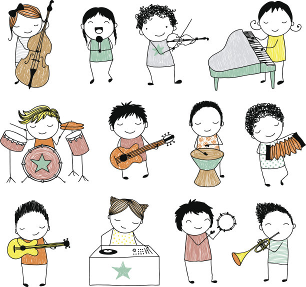 音乐的乐队图片下载