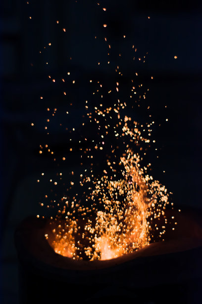 火Chrcoal素材图片