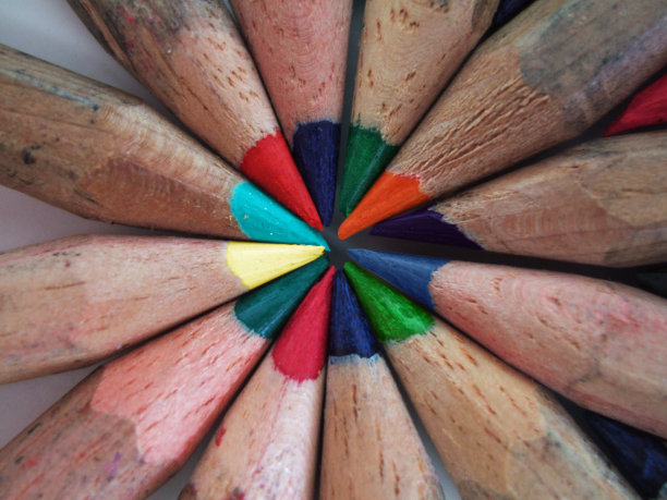 彩色笔图片下载