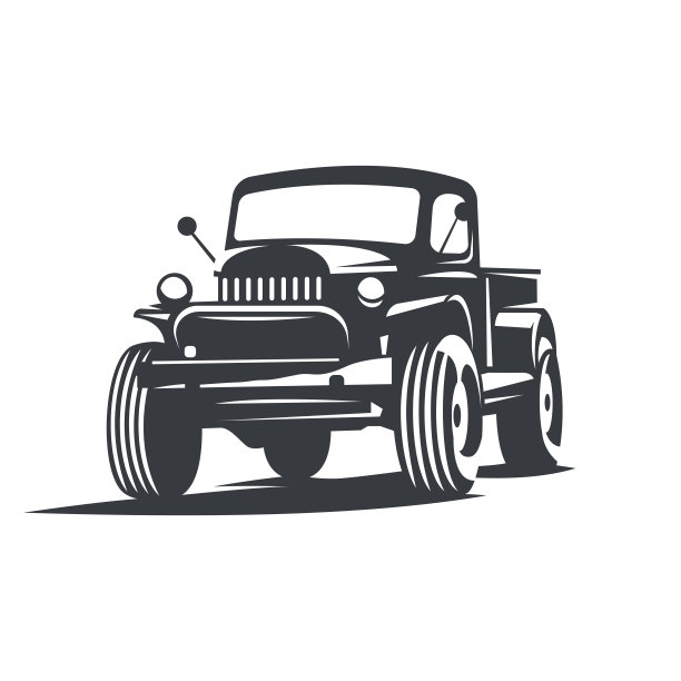 向量场越野卡车图片下载