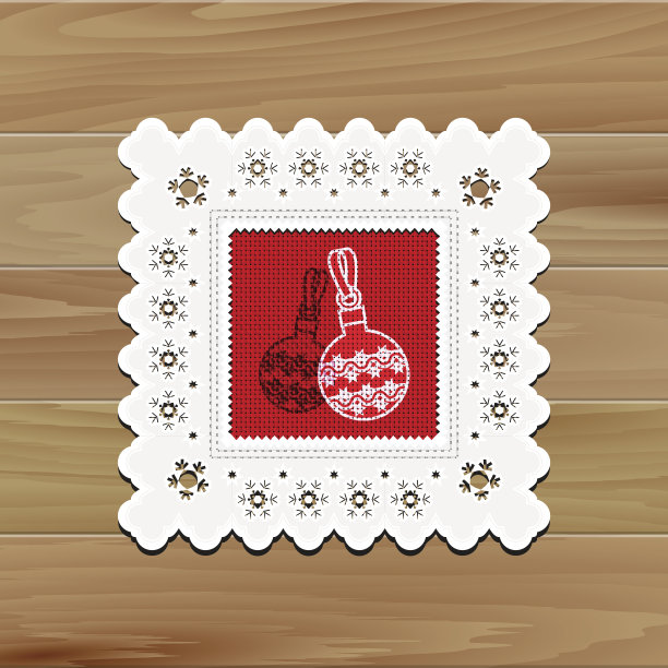 圣诞节餐桌上图片下载