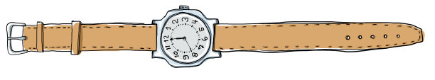 手表古董手绘图片下载