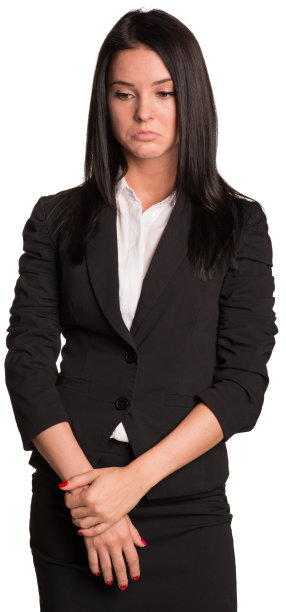 美丽的女商人悲伤图片下载