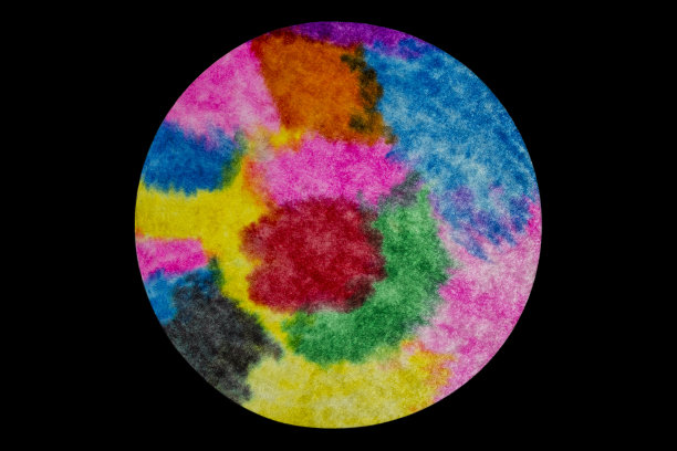 五彩缤纷的圆图片下载