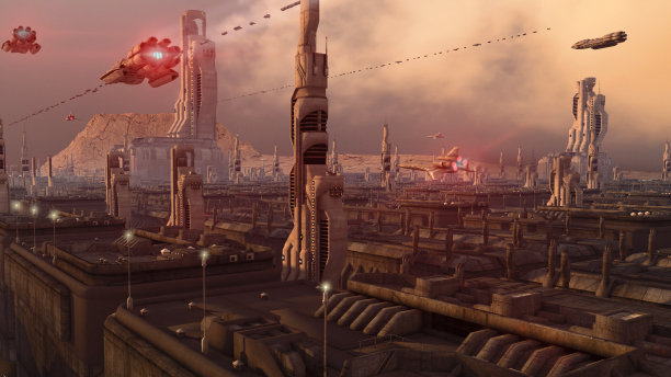 未来的城市图片下载