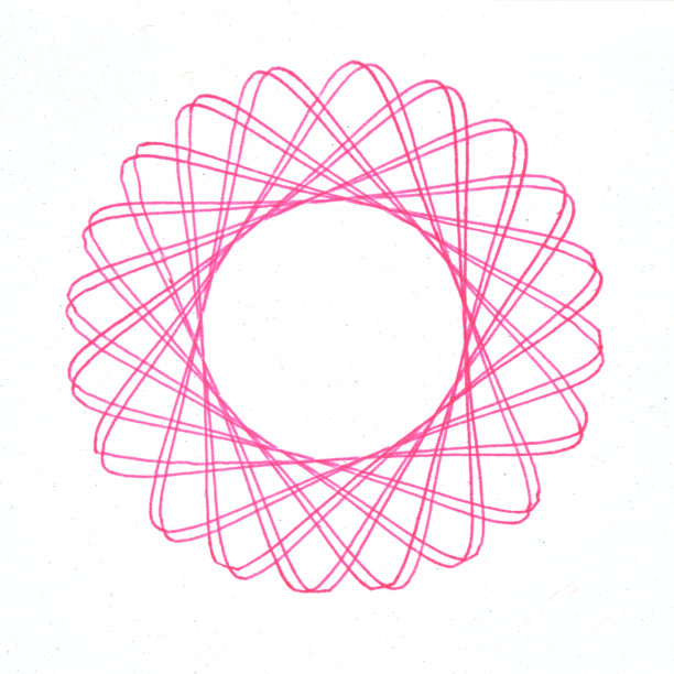 在白纸上画螺旋线图片下载