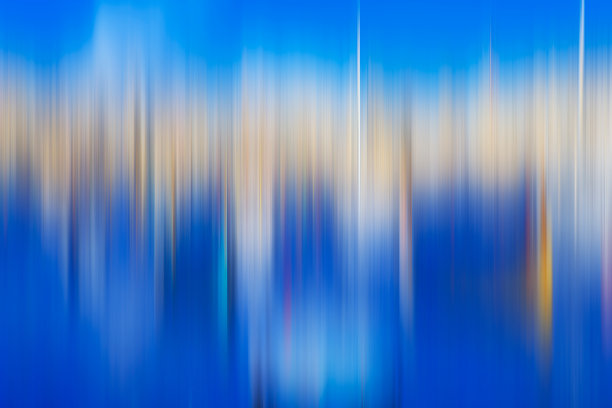 基于模糊景观图像的迷幻背景图片下载