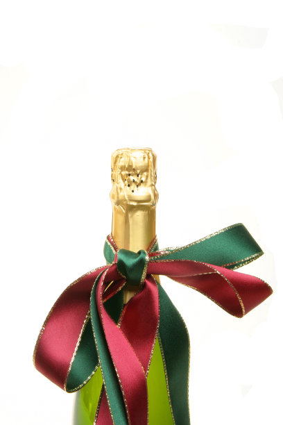 香槟与丝带图片下载