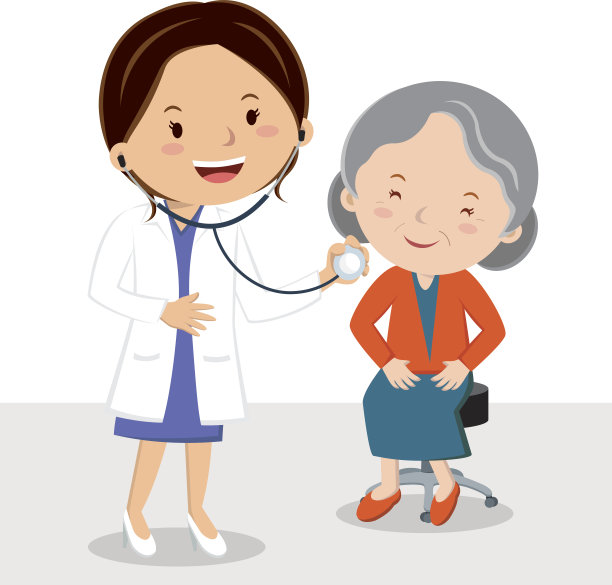 女医生和资深女性图片下载