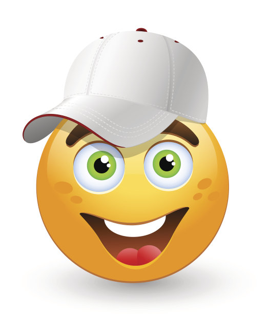 卡通棒球运动员。向量图片下载