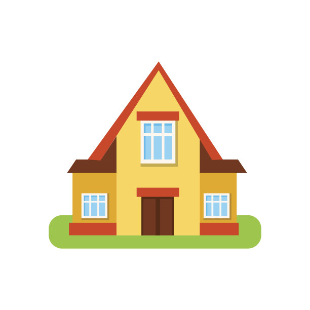 三窗郊区住宅外观设计图片下载