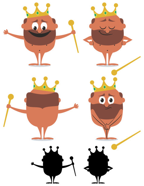 赤裸裸的皇帝图片下载