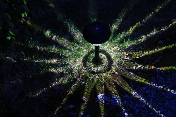 太阳能电池花园灯笼-星星光束图片下载