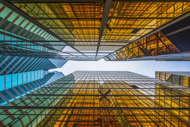 现代玻璃建筑图片下载