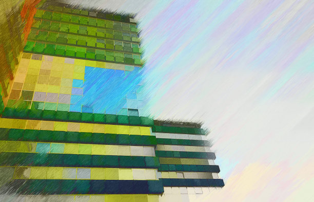 现代与自然的融合图片下载