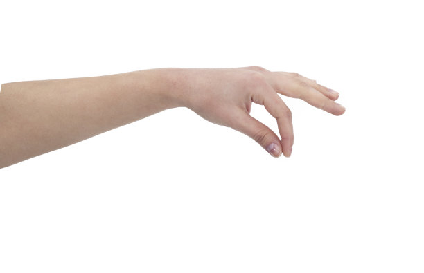 女人手上孤立的背景图片下载