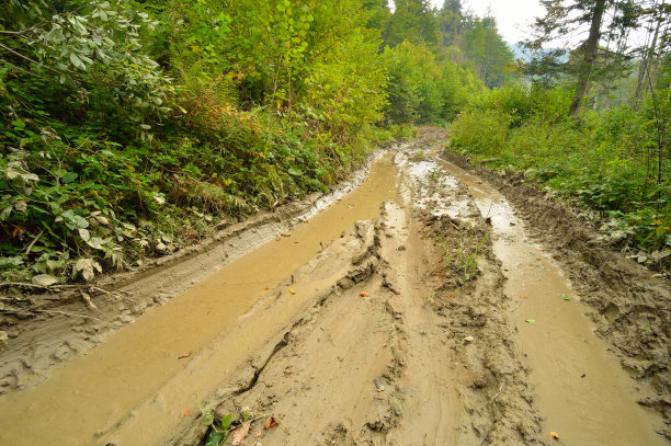 极端越野路4x4路。图片下载