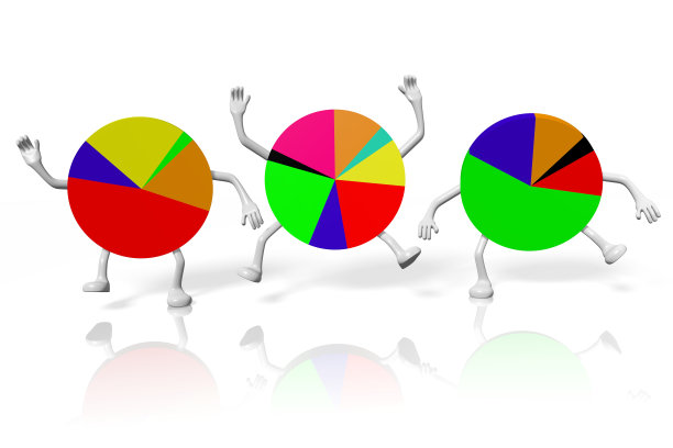 3D饼图-卡通图片下载