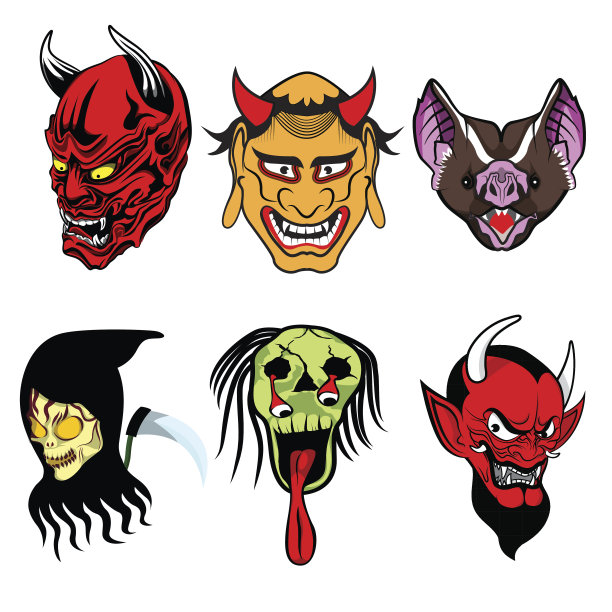 六种鬼精灵图片下载