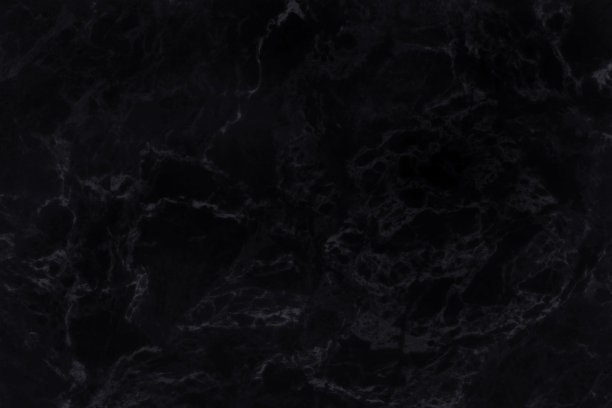 黑色大理石自然图案为背景，抽象的天然大理石黑白相间图片下载
