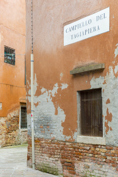 意大利威尼斯老城浪漫的小威尼斯小巷图片下载