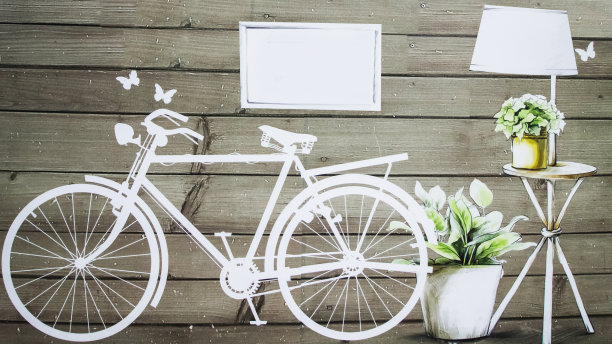 古董自行车图片下载