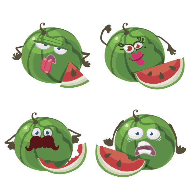 矢量集卡通人物图片下载